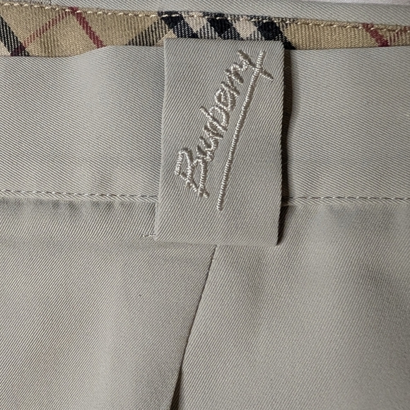 Burberry London pleated Men's Pants  in Light Beige EU 50 X 33” - Picture 10 of 12